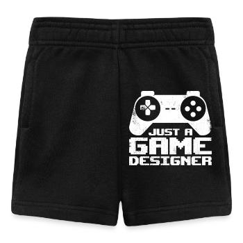 Concepteur de jeux - Short Bébé - noir - Devant