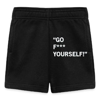 Allez-y vous-même - Short Bébé - noir - Devant