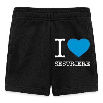 I LOVE SESTRIERE - Baby Shorts - Schwarz - Vorne