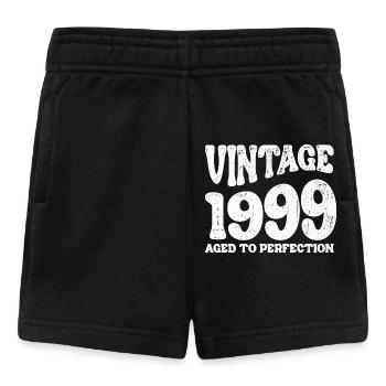 Vintage 1990 Aged to Perfection - Baby Shorts - black - Front