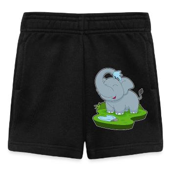 Elephant Water - Short Bébé - noir - Devant