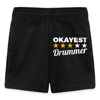 Okayest Batteur - Short Bébé - noir - Devant