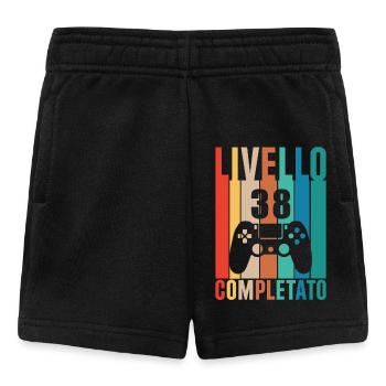 Stufe 38 - Baby Shorts - Schwarz - Vorne
