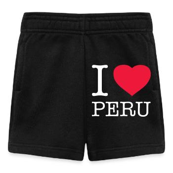 I LOVE PERU - Baby Shorts - black - Front