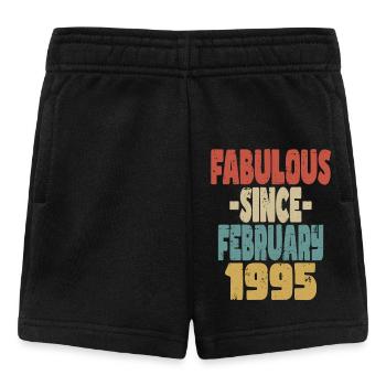 Fabulous February 1995 - Baby Shorts - black - Front