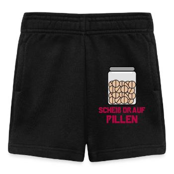 I don't care, statement, indifferent, funny - Baby Shorts - black - Front