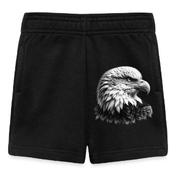 Bald Eagle - Baby Shorts - black - Front