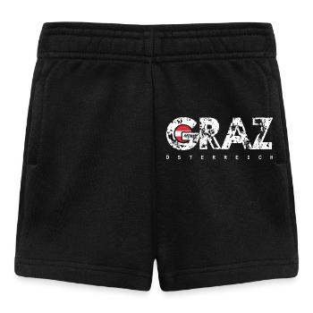 Graz City Grunge Logo Austria - Baby Shorts - black - Front