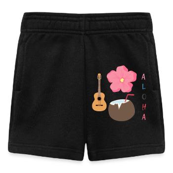 Hawaiian Harmony Designe - Baby Shorts - Schwarz - Vorne