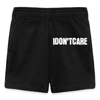 Gleichgültig Statement Ist Mir Egal Haltung - Baby Shorts - Schwarz - Vorne