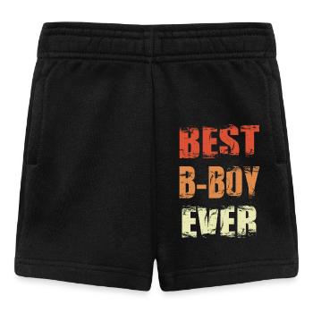 Meilleur B-Boy de tous les temps - Short Bébé - noir - Devant