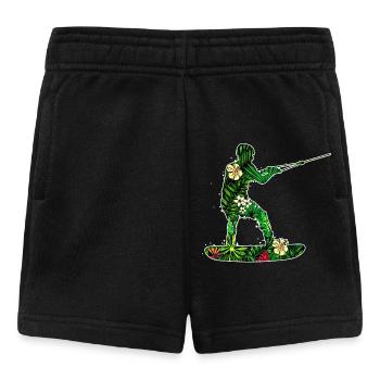 Surf, Sports nautiques, Wakeboard, Planche de surf, Ski nautique - Short Bébé - noir - Devant
