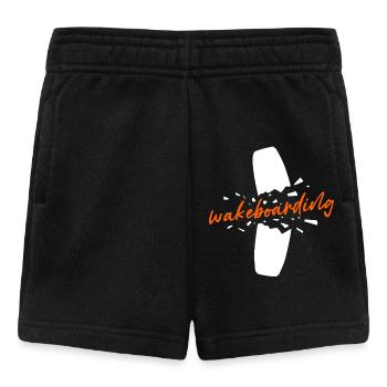 Water Sports Wakesurfing Surfboard Wakeboard Saying - Baby Shorts - black - Front