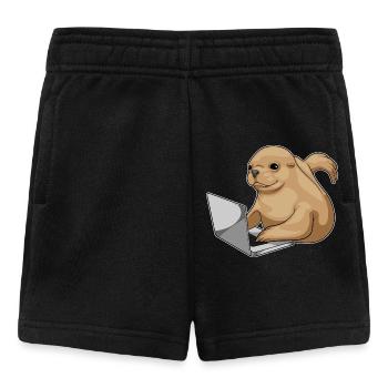 Ordinateur portable Seal - Short Bébé - noir - Devant