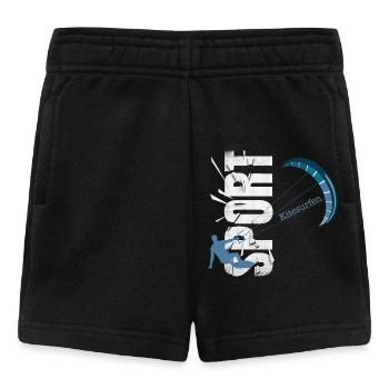 Kitesurfen - Baby Shorts - Schwarz - Vorne