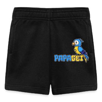 Parrot Saying Animal Lover Pet Bird Zoo - Baby Shorts - black - Front