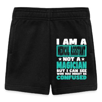 Medical Assistant - Baby Shorts - black - Front