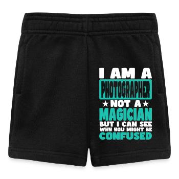 Photographer - Baby Shorts - black - Front