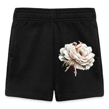 Balletttänzerin mit Tutu - Baby Shorts - Schwarz - Vorne