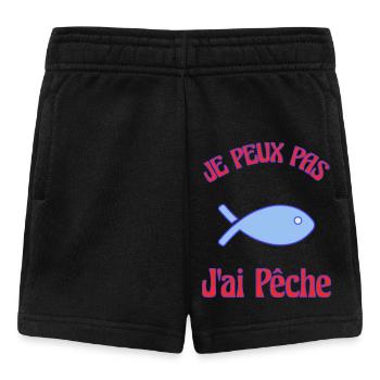 POISSON. SARDINE. POISSON. POISSON D'AVRIL. MER - Short Bébé - noir - Devant