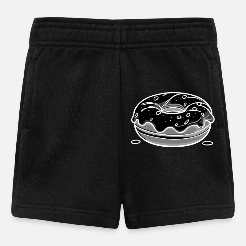 Donut - white - Baby Shorts - Schwarz