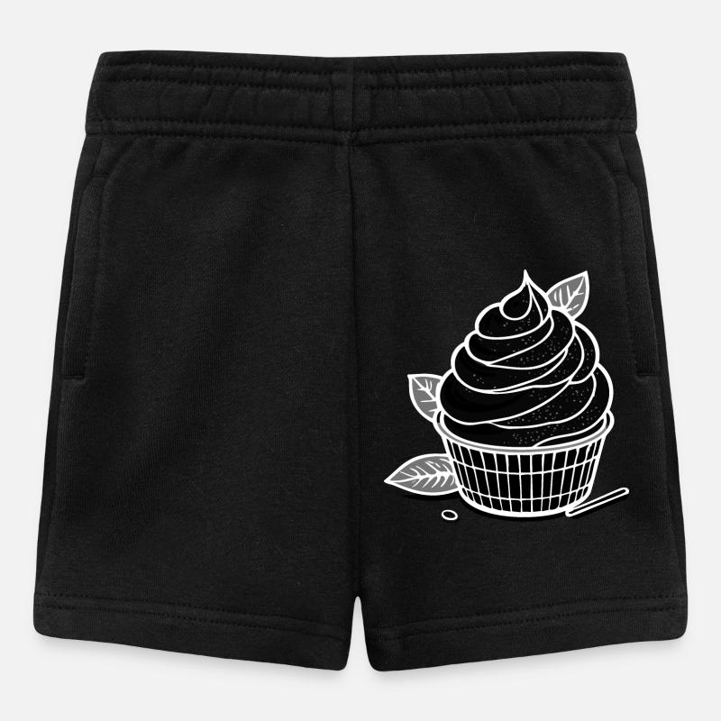 Matcha IceCream - Baby Shorts - Schwarz