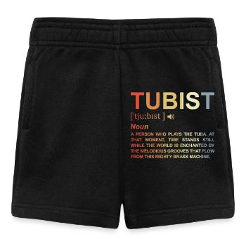 Définition du tubiste - Short Bébé - noir - Devant