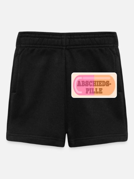 ABSCHIEDSPILLE ABSCHIED - Baby Shorts - Schwarz