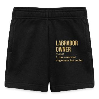 Labrador - Short Bébé - noir - Devant