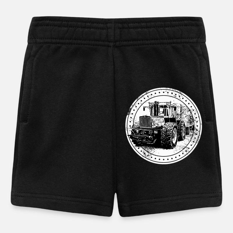 Traktor 1300 TRAC - Baby Shorts - Schwarz
