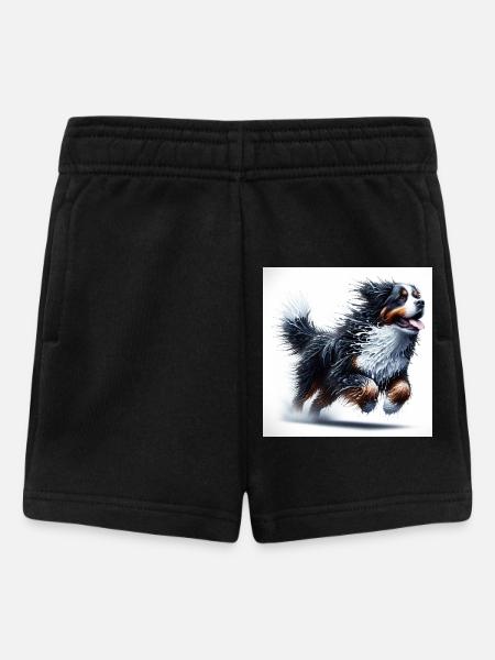 Berner Sennenhund - Baby Shorts - Schwarz