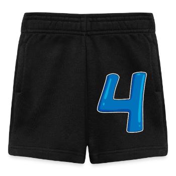 4 - Short Bébé - noir - Devant