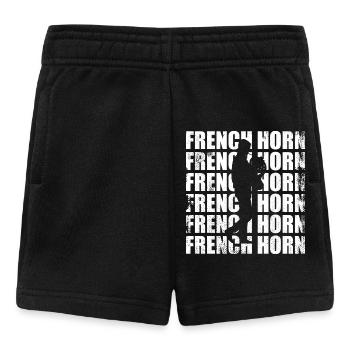 Vintage Horn - Baby Shorts - black - Front