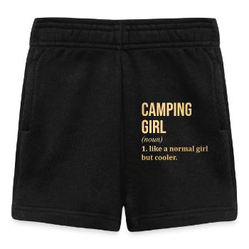Camping - Short Bébé - noir - Devant