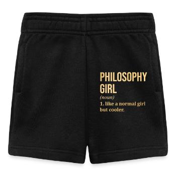 philosophie - Short Bébé - noir - Devant