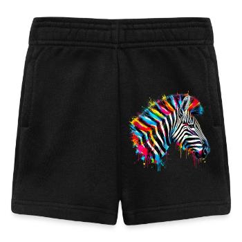Zebra - Baby Shorts - black - Front