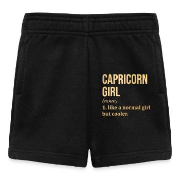 Steinbock - Baby Shorts - Schwarz - Vorne