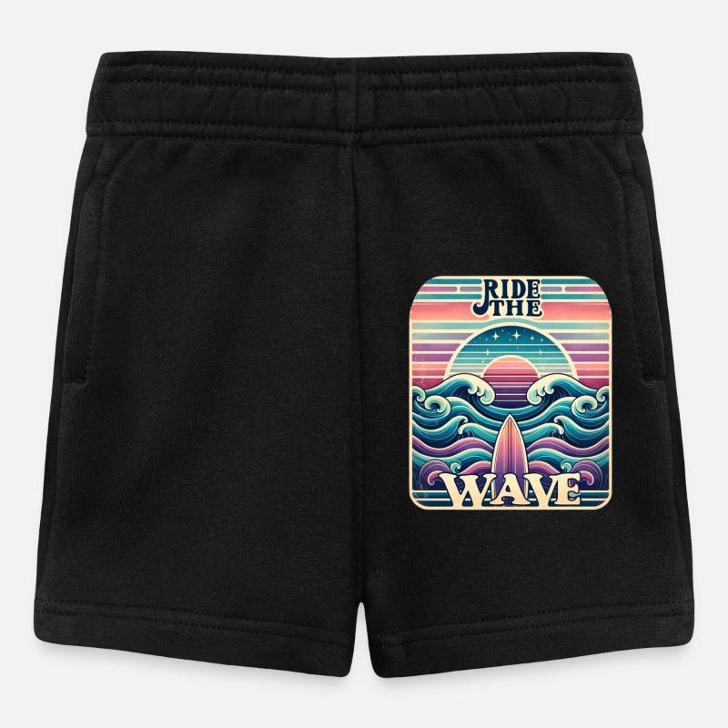 Ridethewave - Baby Shorts - black