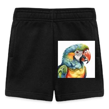Ara aquarelle - Short Bébé - noir - Devant
