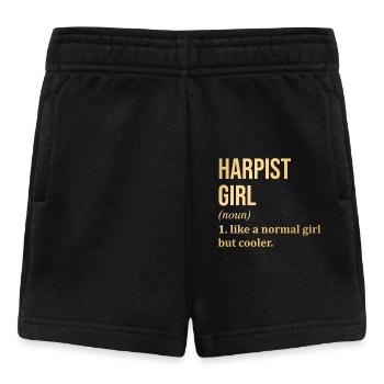 Harfe - Baby Shorts - Schwarz - Vorne