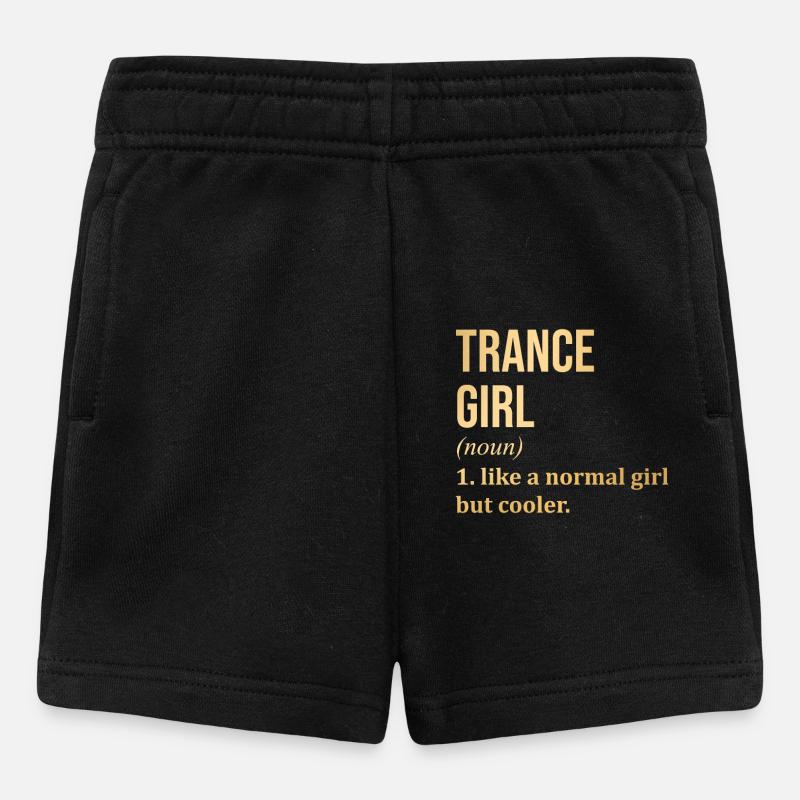 Trance - Baby Shorts - black