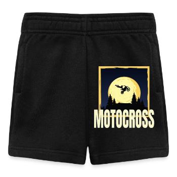 Motocross - Baby Shorts - Schwarz - Vorne