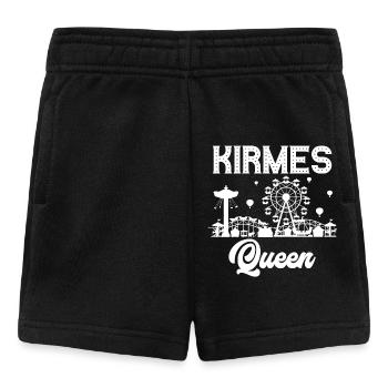 Kirmes Queen Jahrmarkt Rummel Volksfest - Baby Shorts - Schwarz - Vorne