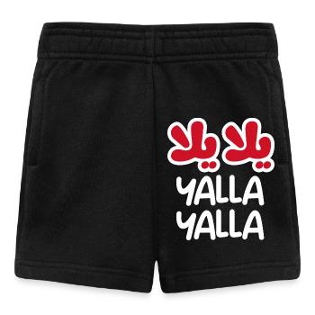 Yalla yalla (foncé) - Short Bébé - noir - Devant