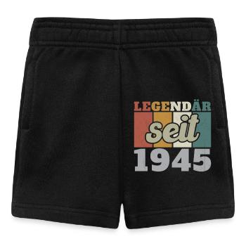 Legendär seit 1945 Vintage - Baby Shorts - Schwarz - Vorne