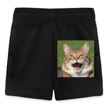 Katze - Baby Shorts - Schwarz - Vorne