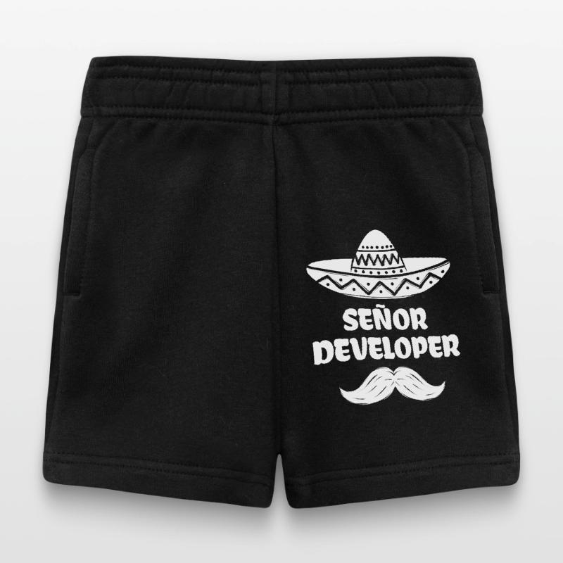 Developer Statement Code Informatik Geek Skripting Baby Shorts