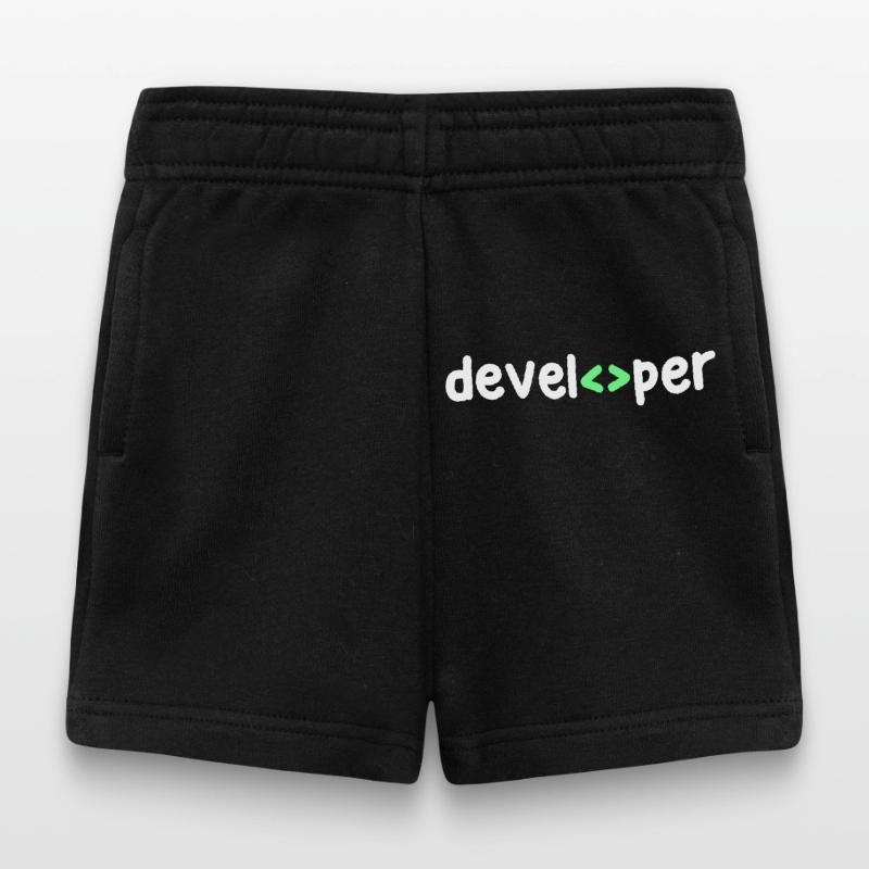 Developer Code Scripting Debug Informatik Geek Baby Shorts