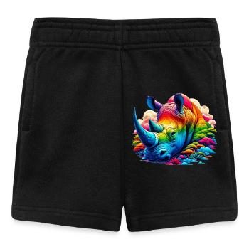 Rhinoceros - Baby Shorts - black - Front