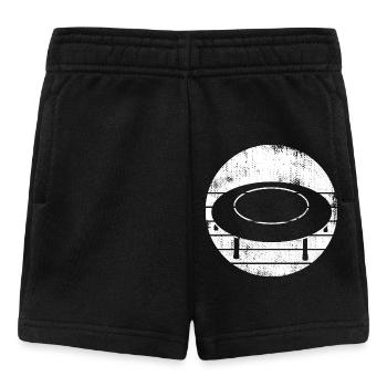 Trampoline Sketch - Baby Shorts - black - Front